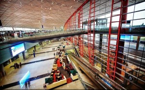 Beijing china capital airport terminal Beijing capital airport 300x187 China air travel tips: getting there & around