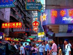 china travel shopping tourists