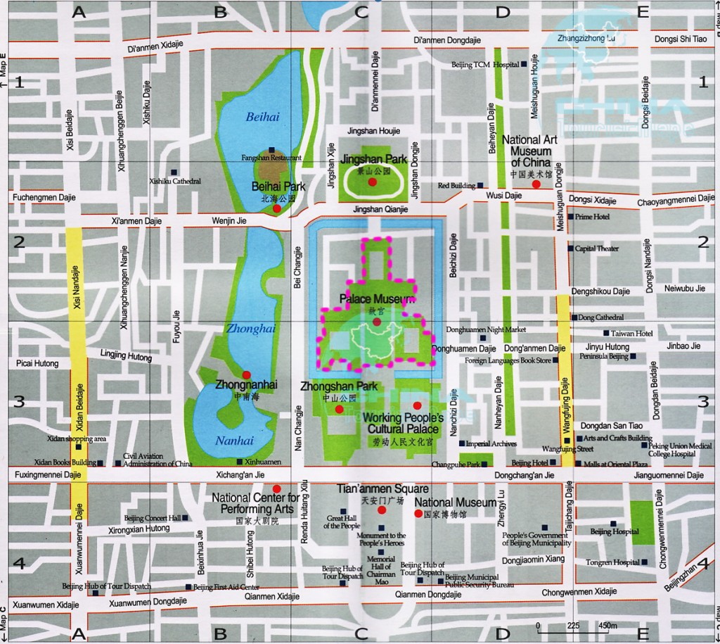 Пекин карта города. Запретный город в Пекине план. Парк Цзиншань Пекин карта. Запретный город в Пекине карта. Запретный город на карте Китая.
