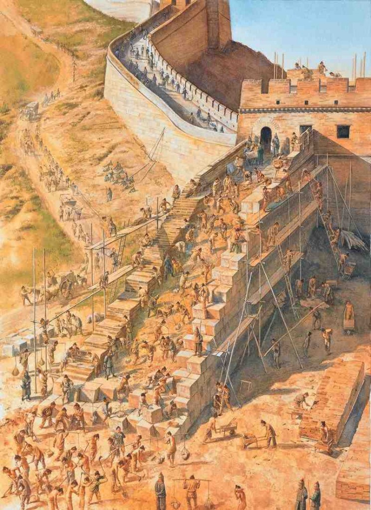ming dynasty great wall construction