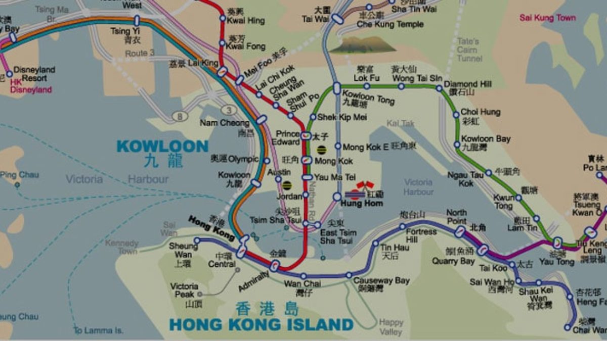 Hong Kong Subway Map Downloadable Hong Kong Mtr Maps (Plus Light Rail & Tram) | China Mike