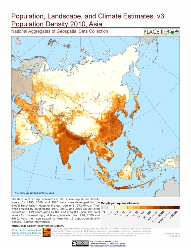 China Population Density Maps (Downloadable Maps) | China Mike